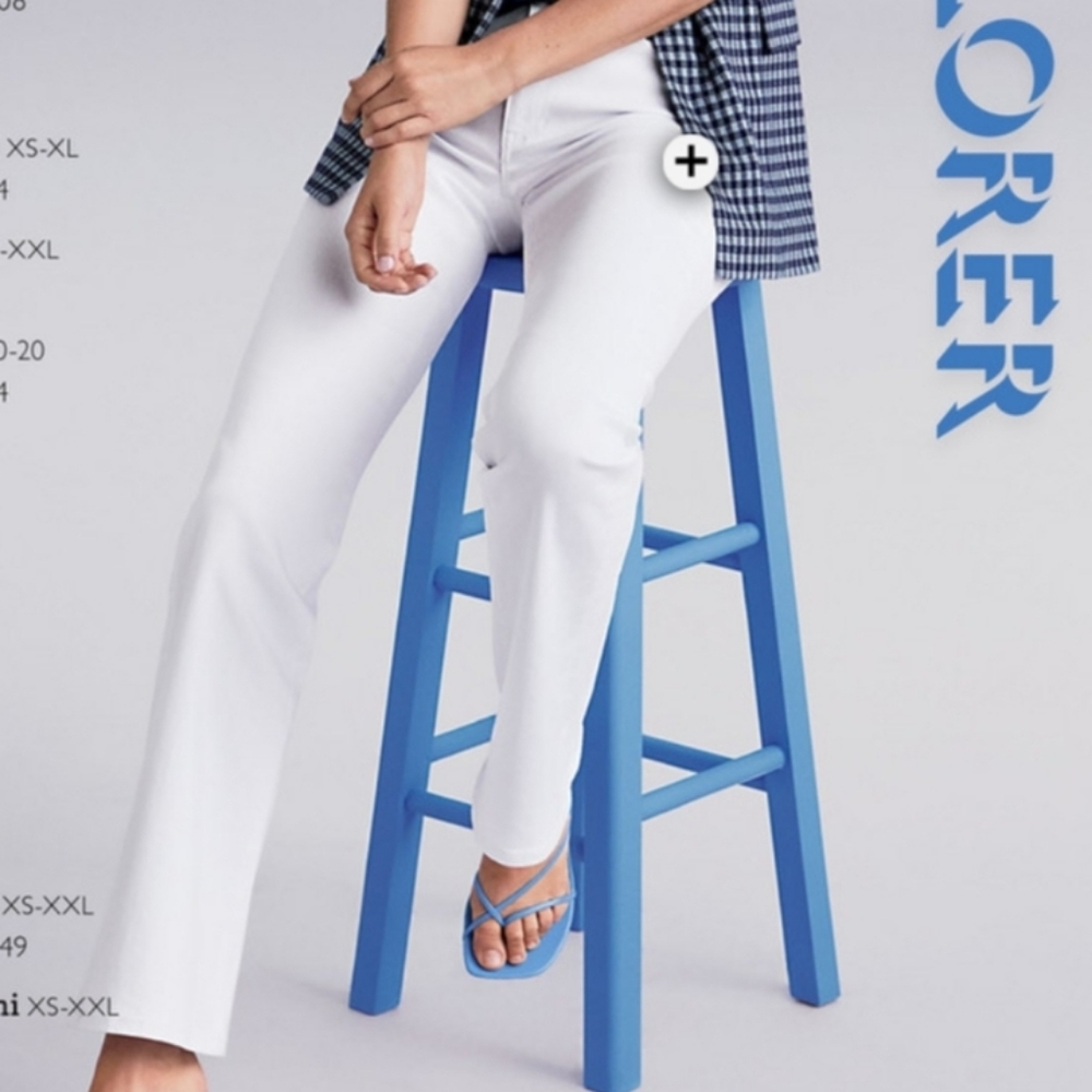 CAbi spring 2021 Trouser Jean White